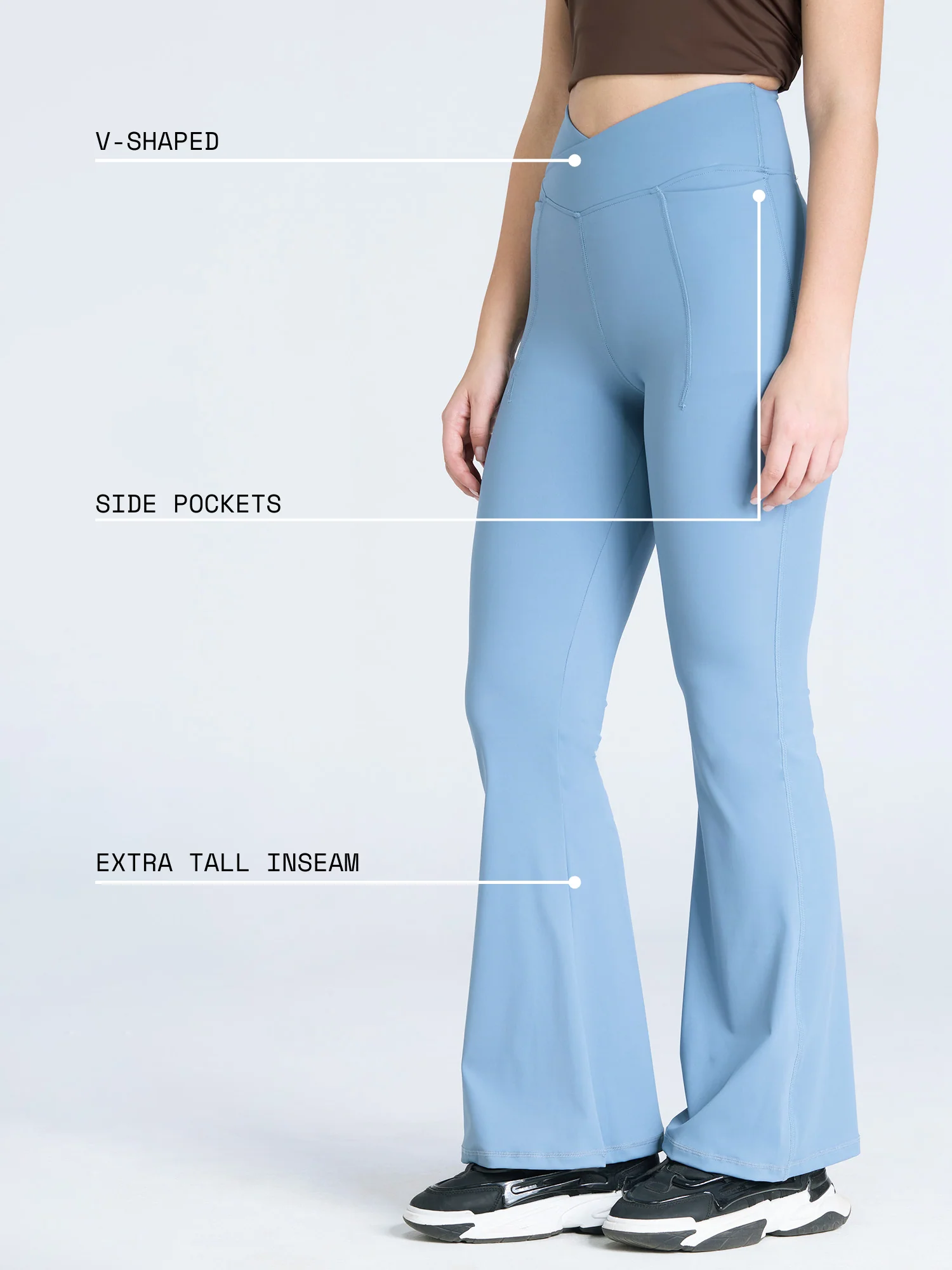 Pebble Hourglass Flared Leggings - Image 26