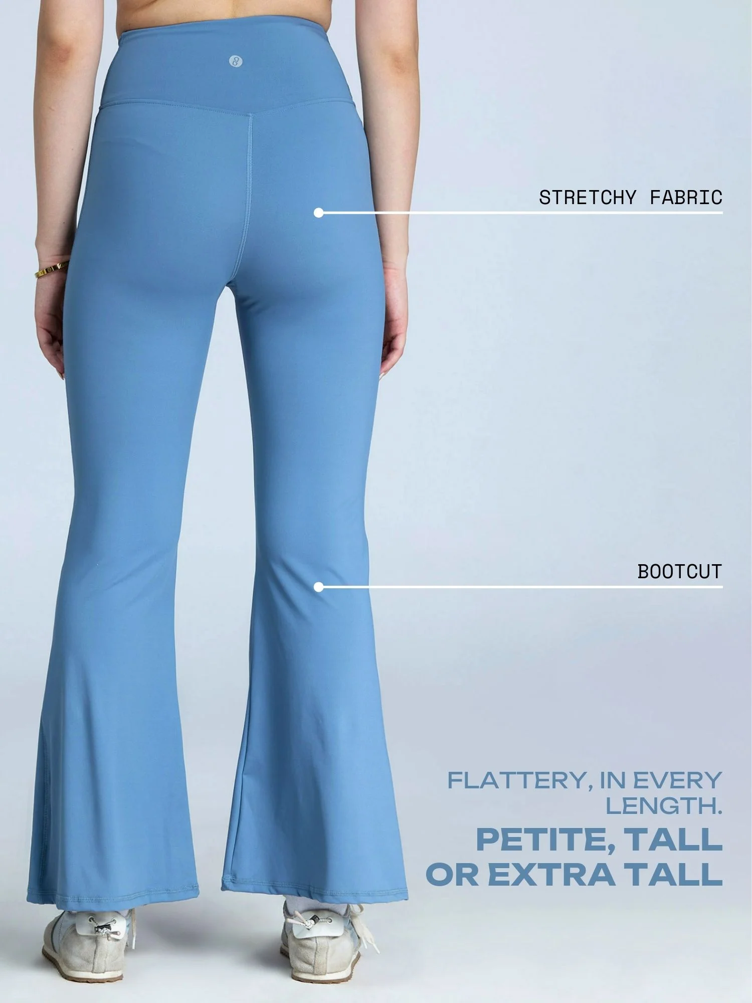 Pebble Hourglass Flared Leggings - Image 4