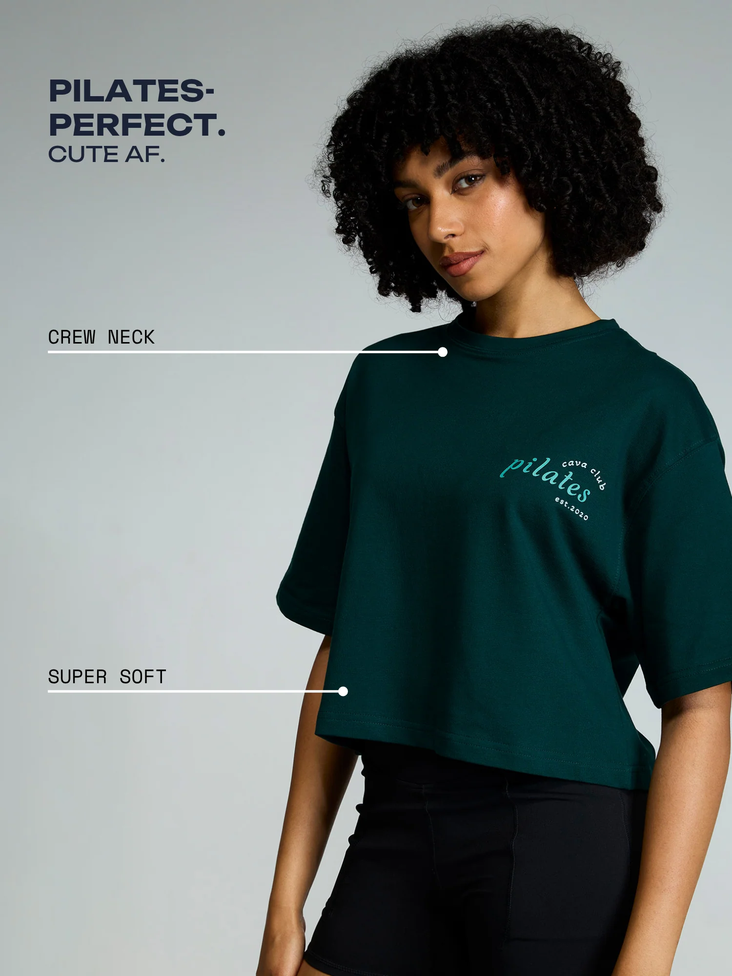 Pine Pilates Core Boxy Tee - Image 2