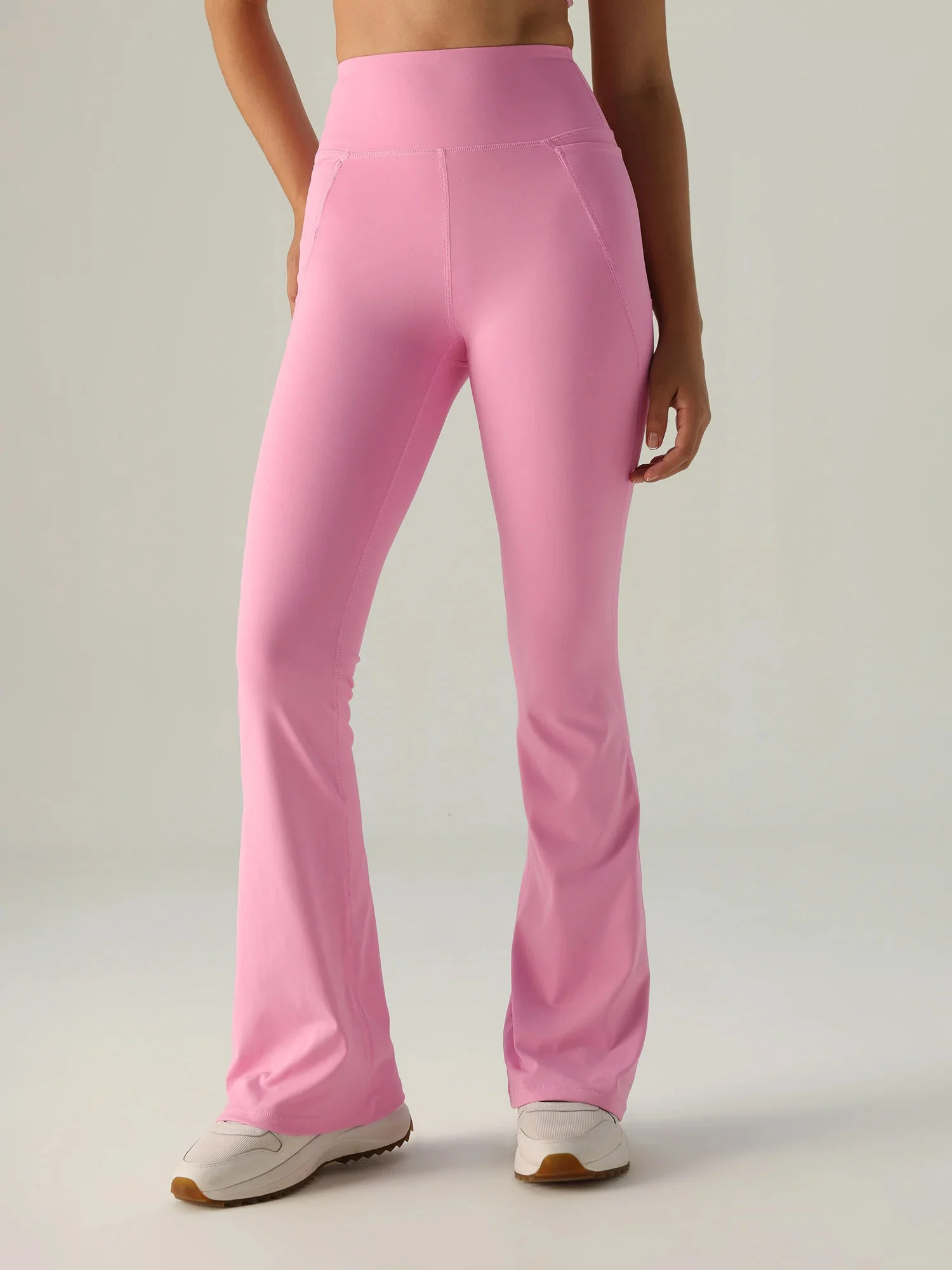 Pink Sculpt Bootcut Leggings - Image 7