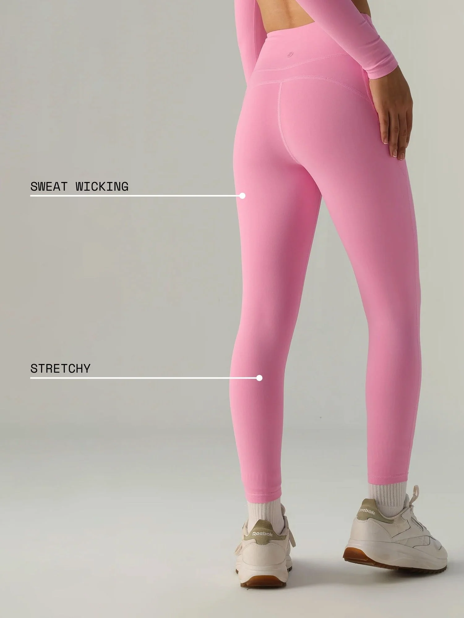 Pink Sculpt Core Leggings - Image 4