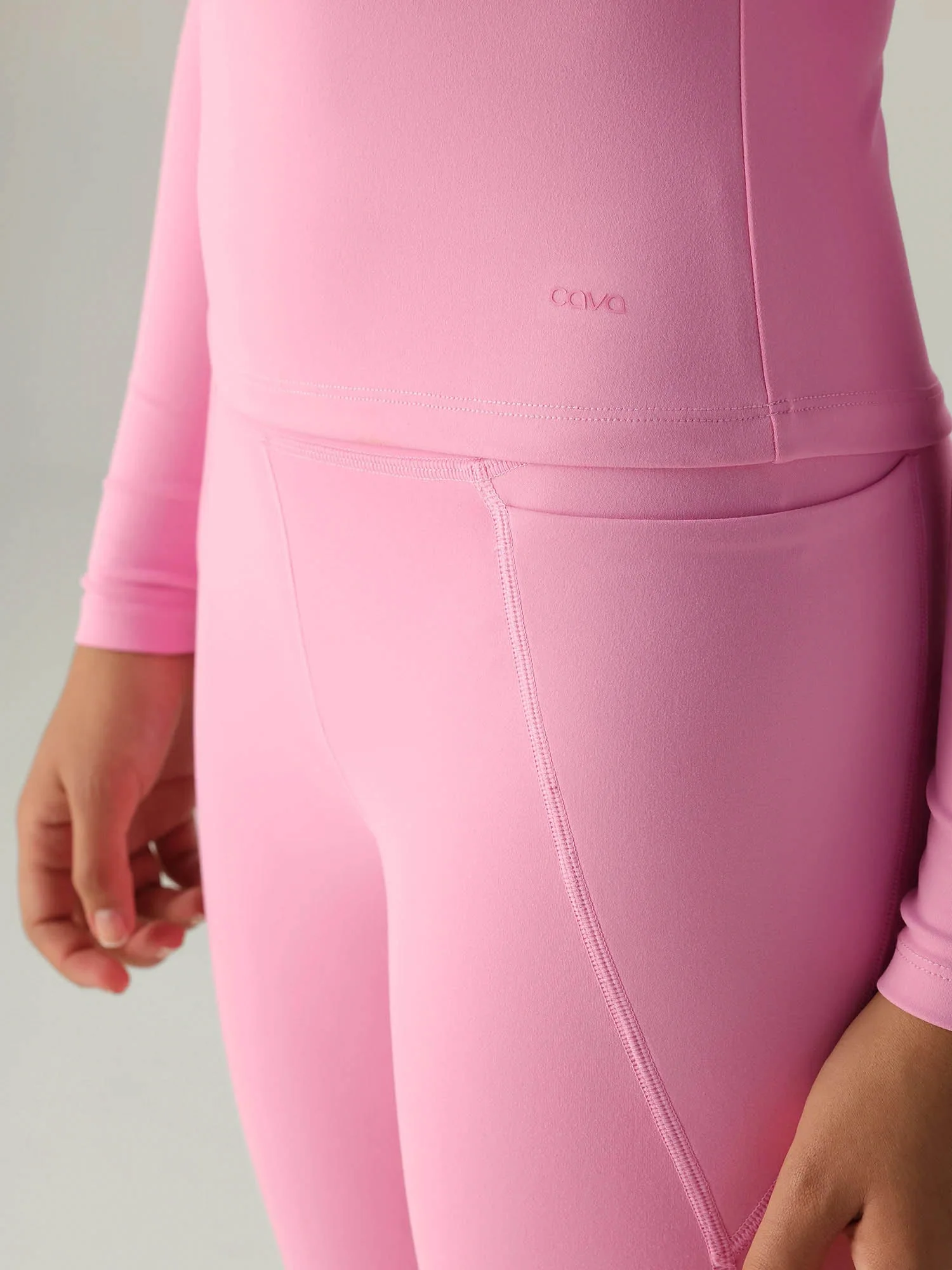 Pink Sculpt Crew Top - Image 7