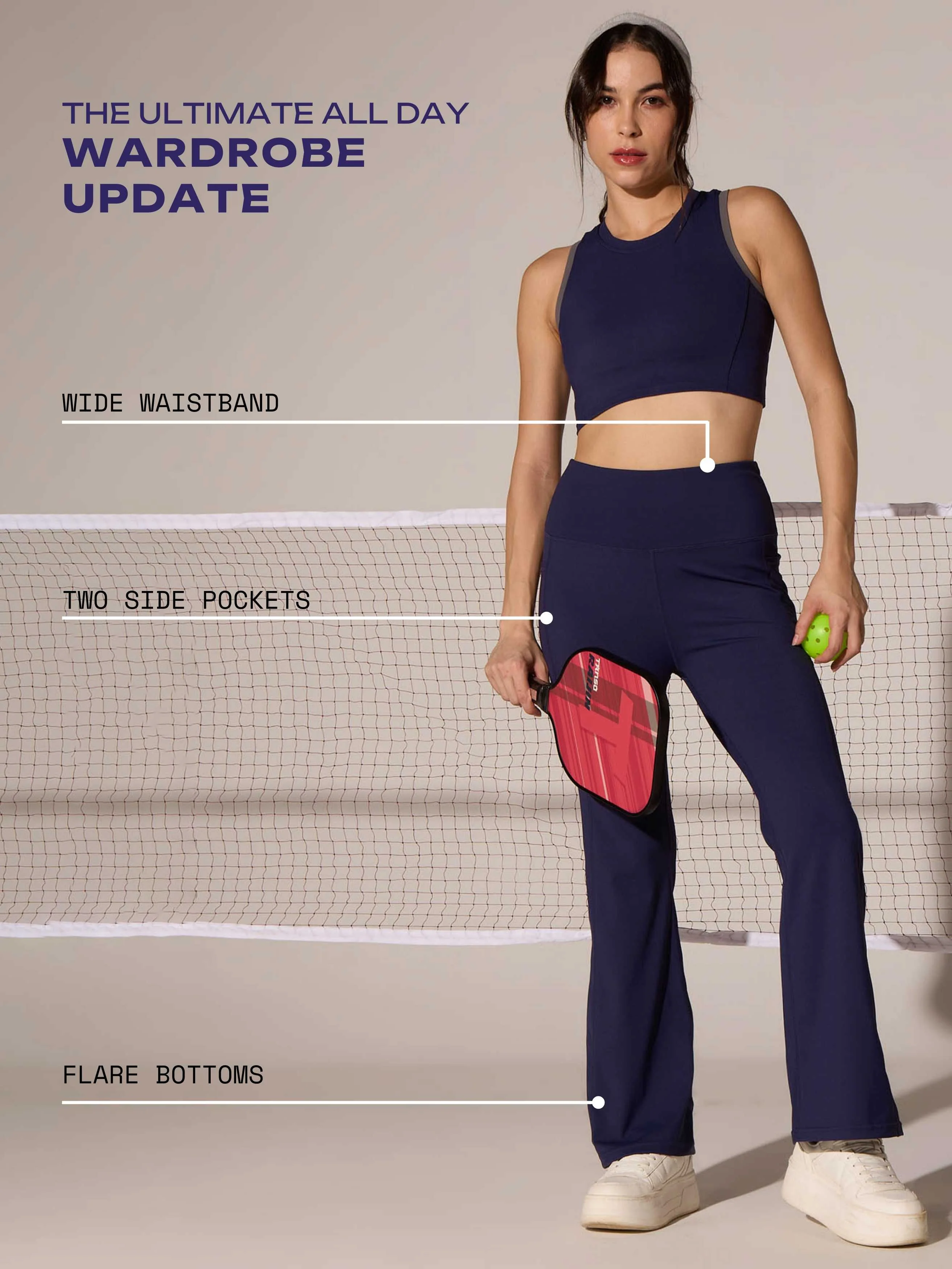 Purple All-Day Flex Flare Pants - Image 7