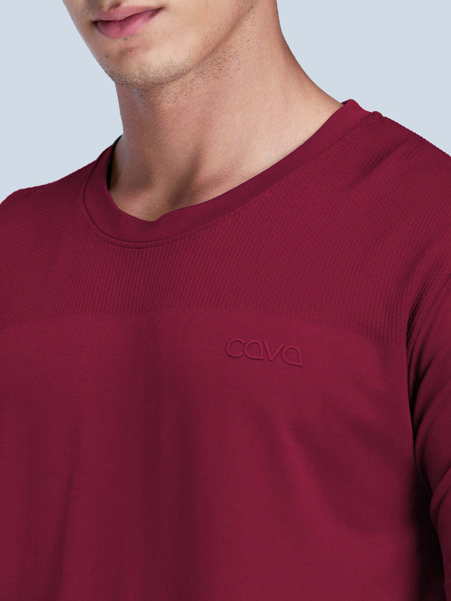 Red Pulse Seamless Tee - Image 6