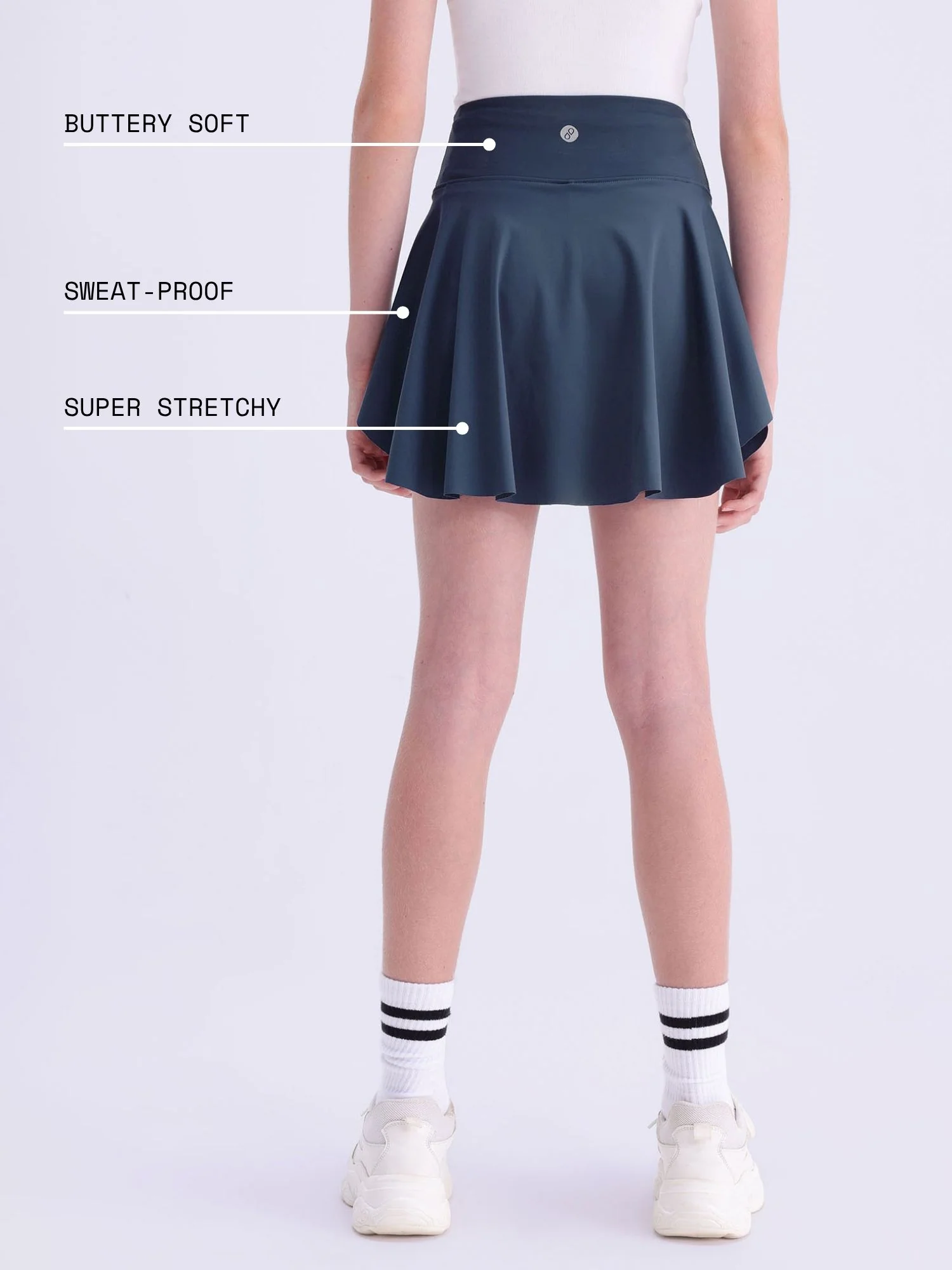 Steel Blue Next Gen Swirl Skorts - Image 4