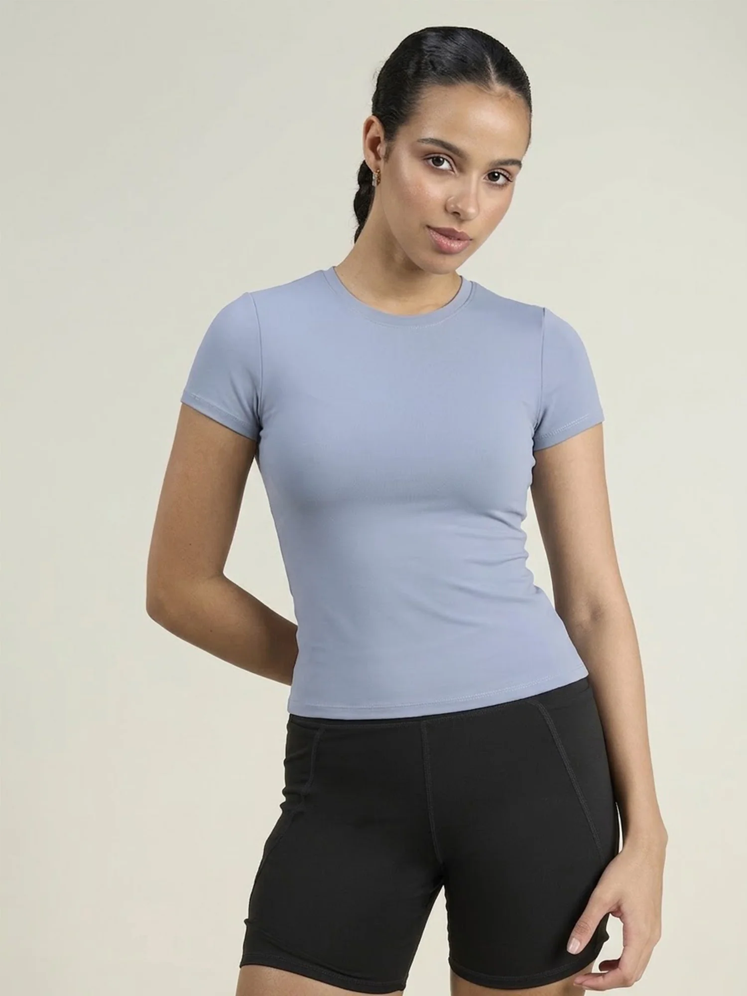 Storm Blue Sculpt Core Top - Image 5