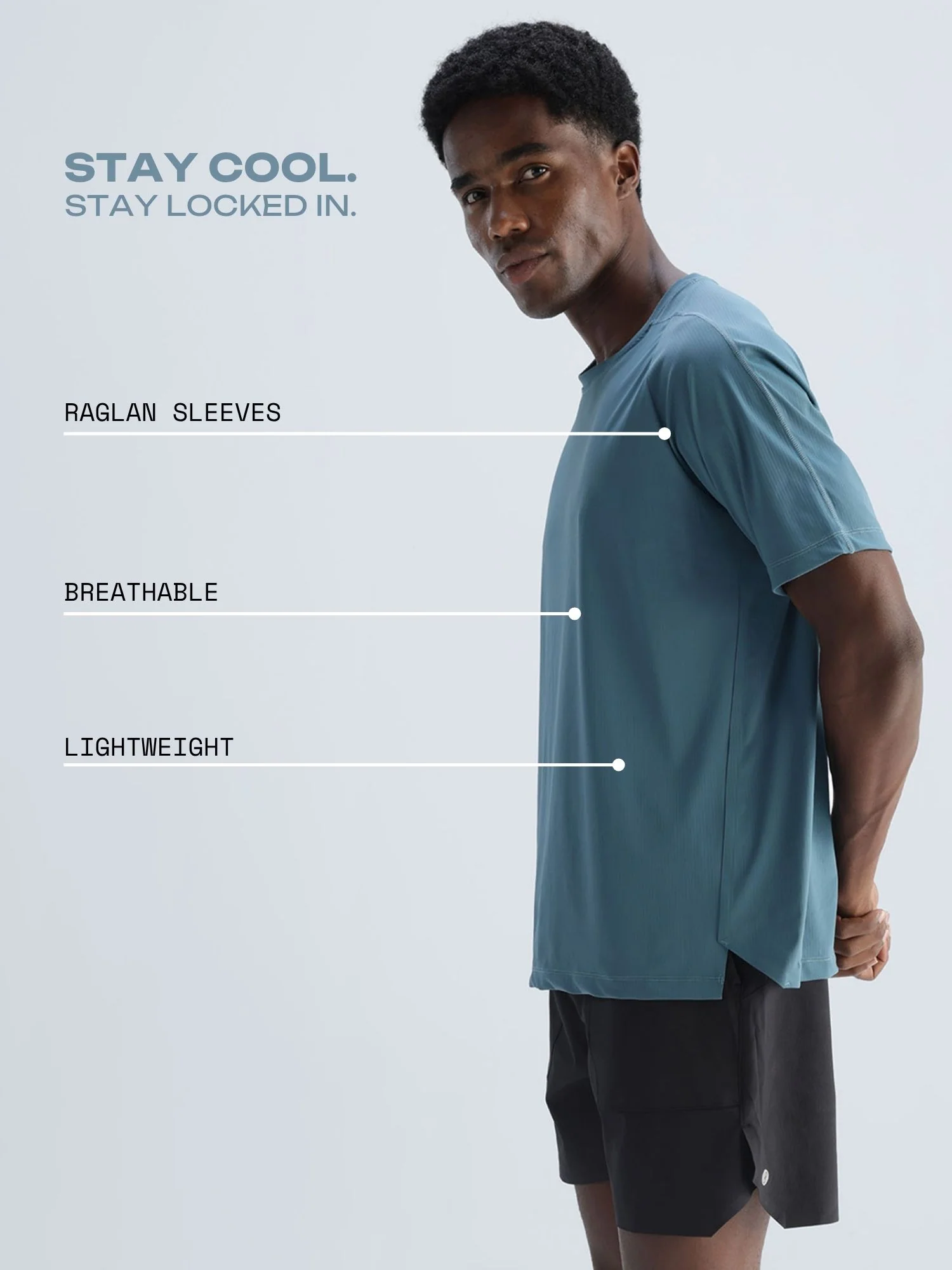 Teal Velocity Training Tee - Image 3