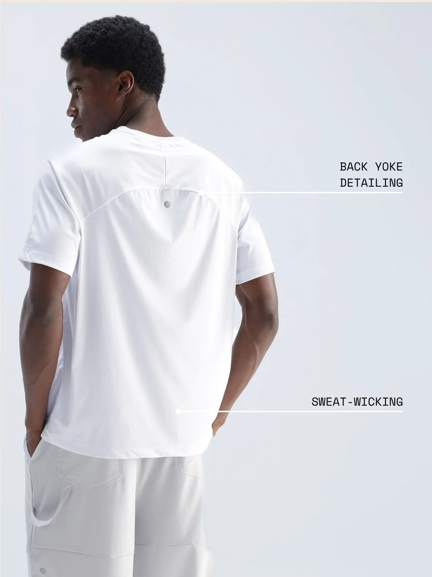 White Velocity Training Tee - Image 4