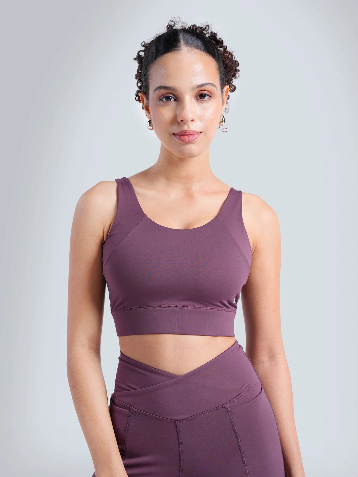 Wine High Impact Sports Bra - Image 7