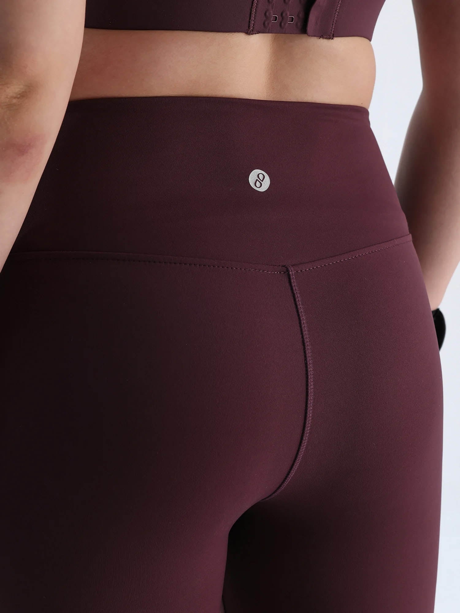 Wine Hourglass Snug Leggings - Image 7